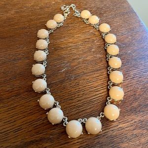 J Crew Factory coral statement necklace